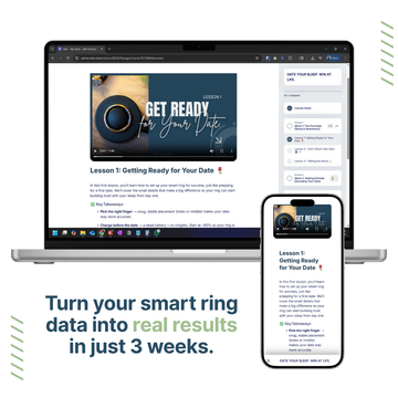 Sleep Better in 21 Days - Smart Ring e-Course