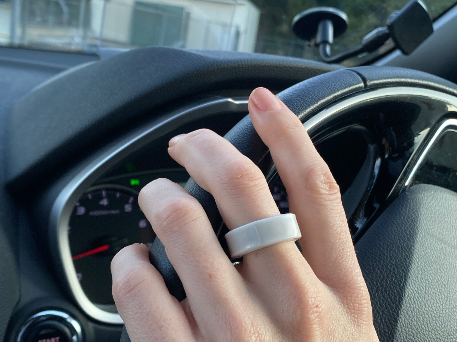 Oura Ring Protection Cover - OSleeve Arctic White