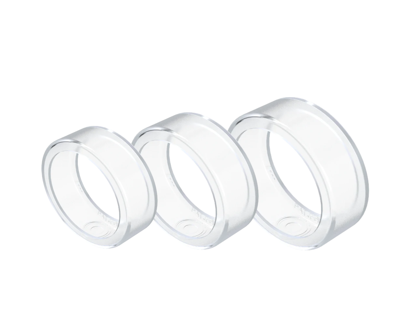 Oura Ring Protection Cover - OSleeve Luxe Clear Size 6 - 8 (Small)